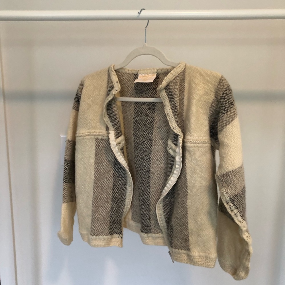 Warm ware wool jacket
